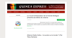 Desktop Screenshot of guineaexpress.com
